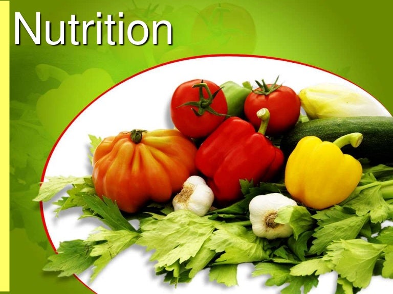 Nutrition power point presantation