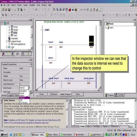 Proficy machine edition logic pc view ethernet