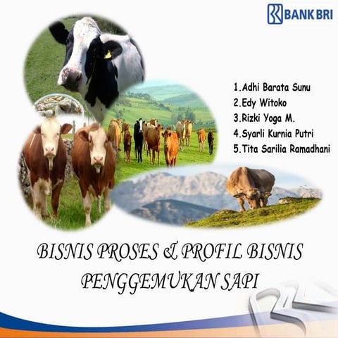 Profil_Bisnis_Penggemukan_Sapi_FIX, program ketahanan pangan | PPT