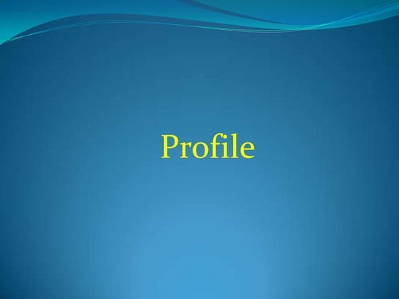 Profile
