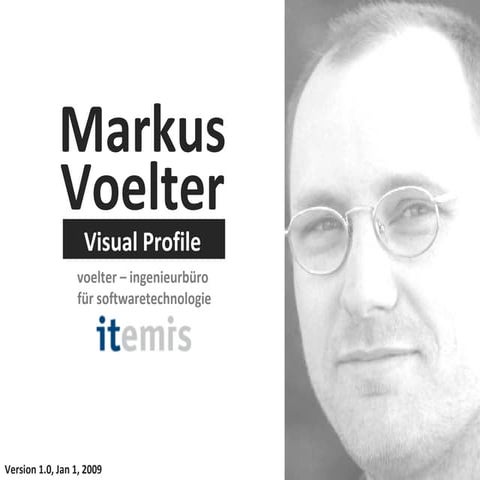 Visual Profile - Markus Voelter, Jan 1, 2009