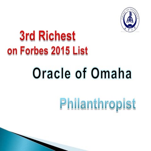 Warren Buffet & Winston Churchill