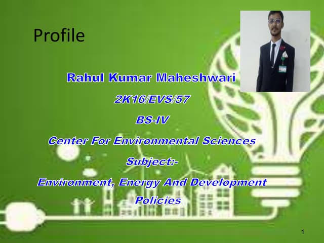 Energy Conservation