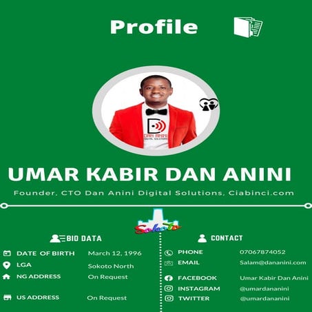 Umar Kabir Dan Anini Portfolio