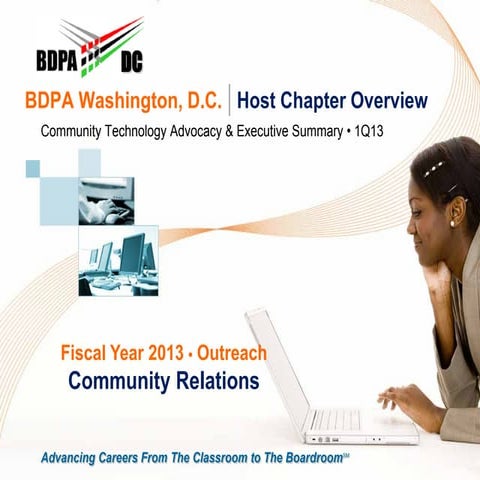 Overview: BDPA Washington DC Chapter (2013)