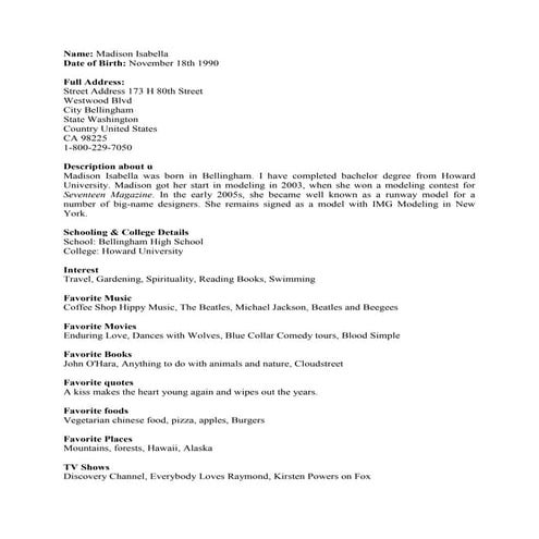 model-Madison Isabella