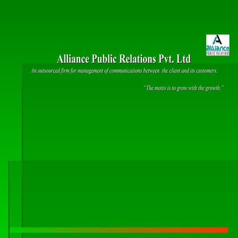 Alliance Public Relation