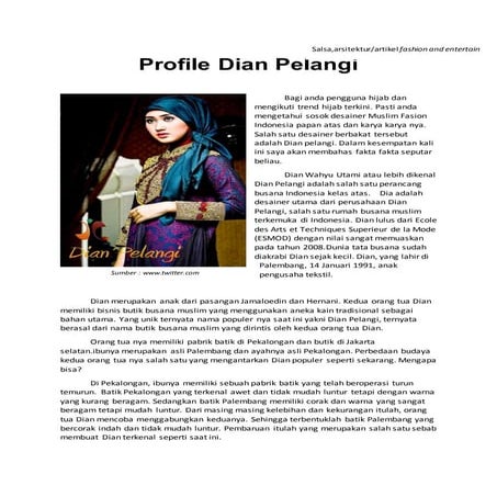 Profile dian pelangi 