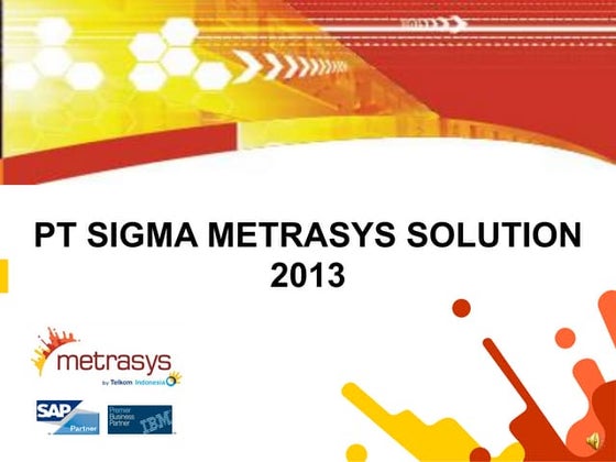 Company profile Metrasys
