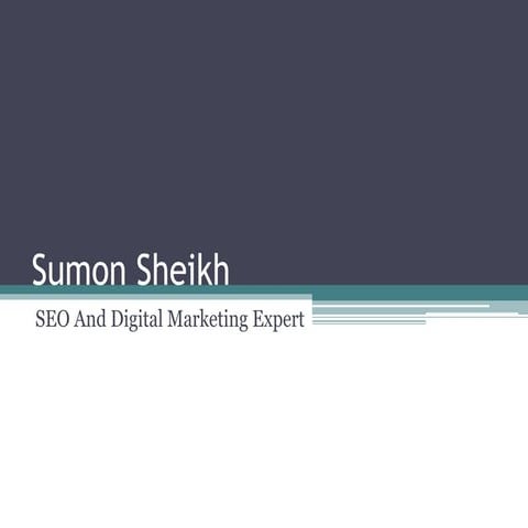 Digital Marketing Profile By sumon