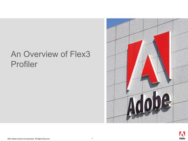 Overview of Flex Profiler