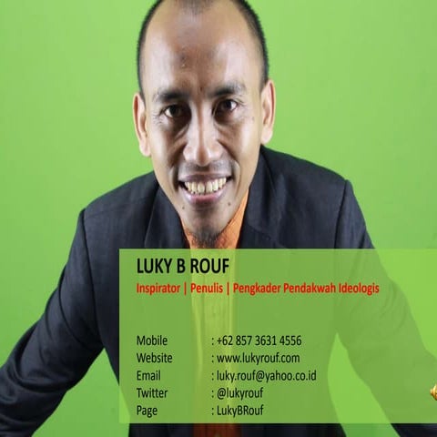 Profil Luky B Rouf | PPSX