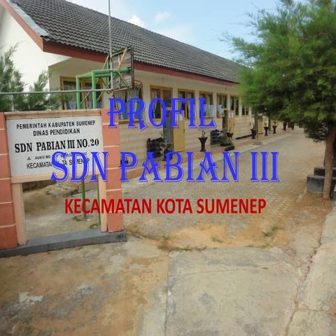PROFIL SDN PABIAN III KECAMATAN KOTA SUMENEP.pptx
