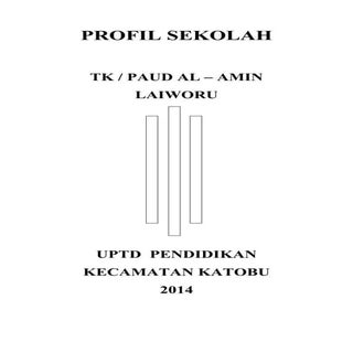 Profil sekolah tk al amin