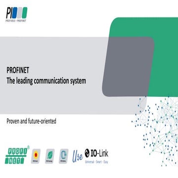 10 Good Reasons to use PROFINET