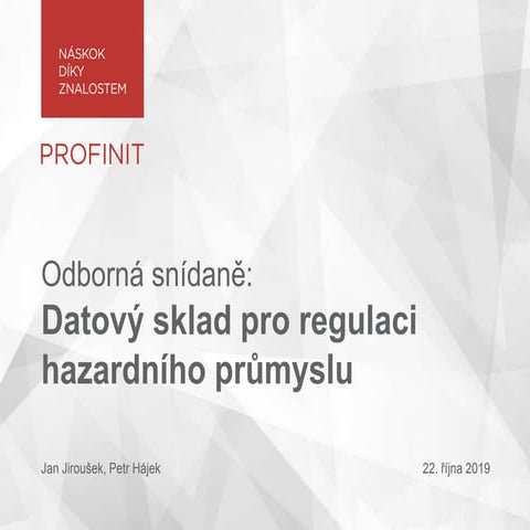 Profinit_snidane_DWH_22_10_2019_publish
