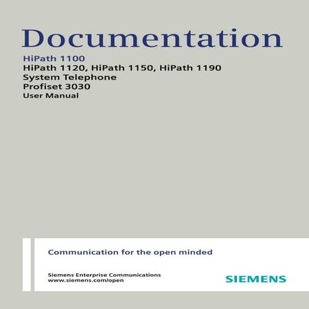 Profiset3030 user guide