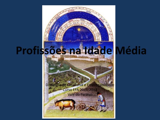 Profissões na Idade Média