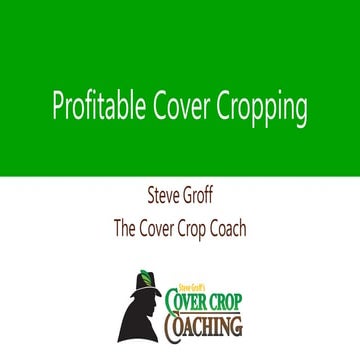22. Profitable Cover Crops
