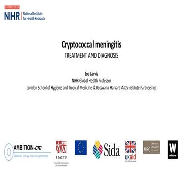 Prof Joe Jarvis @ MRF's Meningitis and Septicaemia 2019