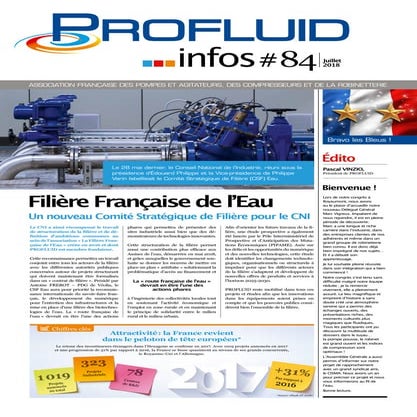 Profluid infos numéro 84 - Juillet 2018