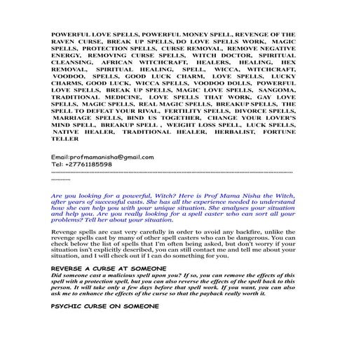Good luck spell for someone else | PDF