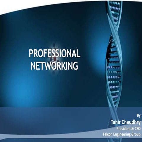 Prof networking (new version)