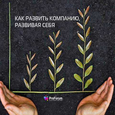 Как развить компанию, развивая себя (RU)