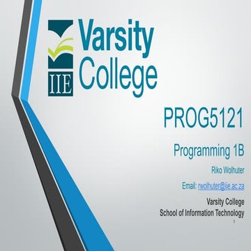 Prog5121 InsertionSort + Two Dimensional Arrays.pptx