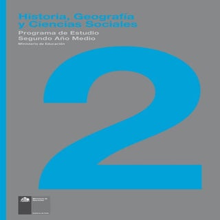 Progama de estudio 2 medio