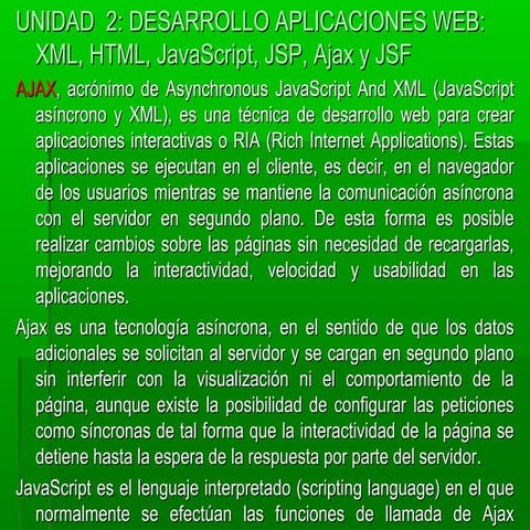 Programación en Internet