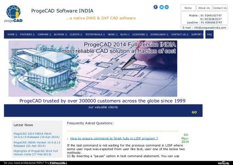 Serial Number For Progecad 2013