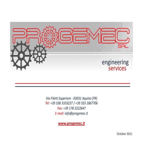 Progemec s.r.l. Oil & Gass