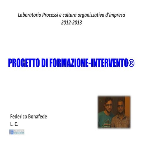ORGANIZZAZIONE D'IMPRESA