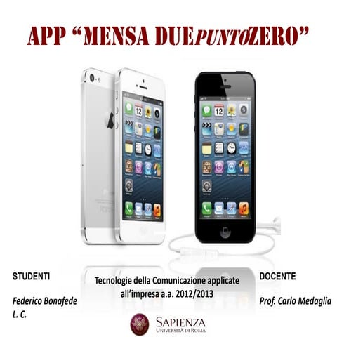 APP MOBILE MENSA UNIVERSITARIA