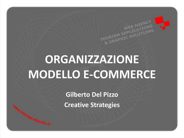 Progettare un E-commerce