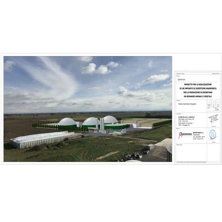 Progetto impianto per la produzione di biometano a Villareggia