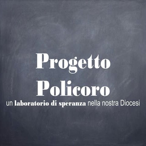 Progetto Policoro Matera