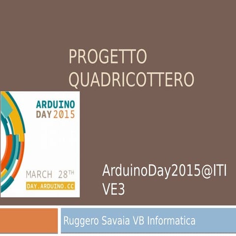 Progetto quadricottero 1