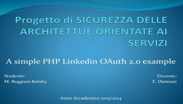 A simple PHP LinkedIn OAuth 2.0 example