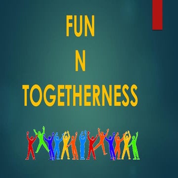 Prog Fun n Togethernes with company and employee
