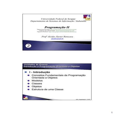 Linguagem de Programação Orientada a Objetos II - Aula 1.pdf