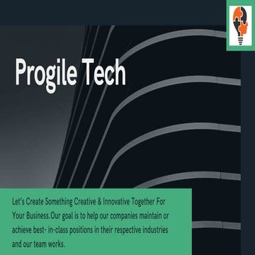 Progile tech - Presentation | PPT
