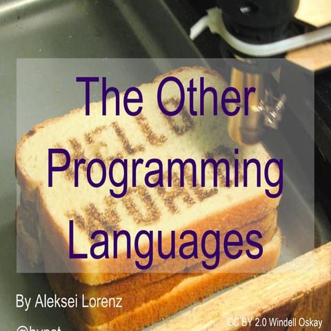 The Other Programming Languages