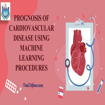Prognosis of cardiovascular disease using machine learning procedures