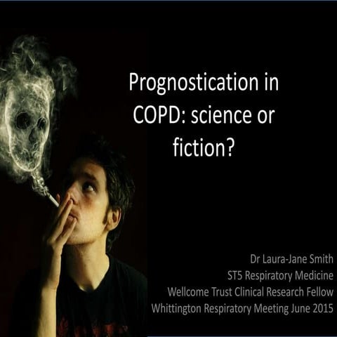 Prognostication in COPD: science or fiction? 