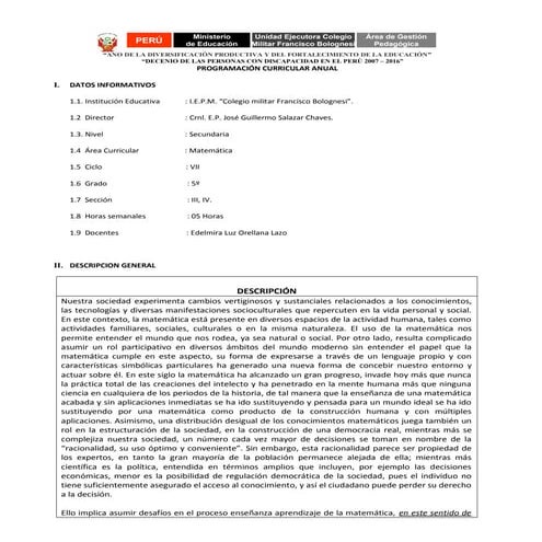 Progr.anual matem.  5º  cmfb-   2015