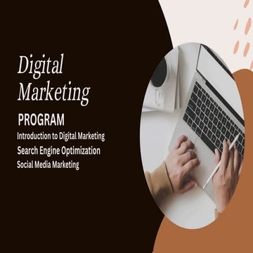 Digital marketing Program NIDM HYDERABAD | PDF