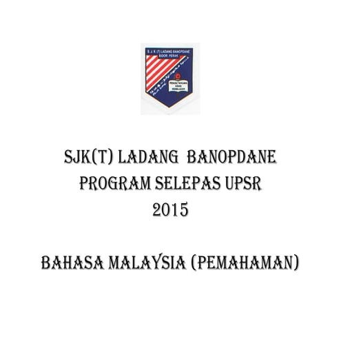 Program selepas-upsr bm6