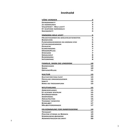 Politiske saker kongsberglista | PDF